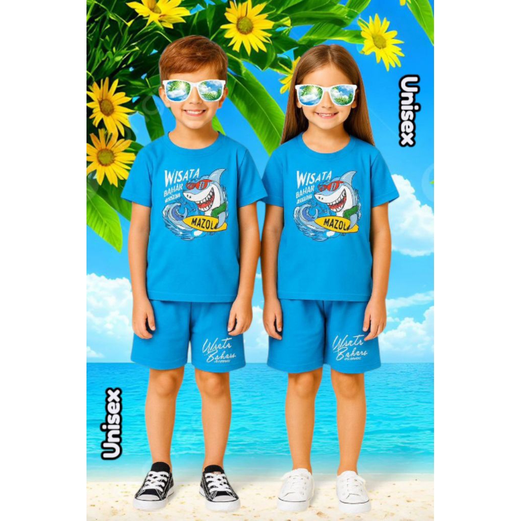 Setelan anak hiu wisata bahari lamongan