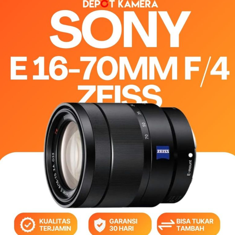 ( DEPOT KAMERA JKT ) SECOND - SONY E 16-70MM F/4 ZEISS
