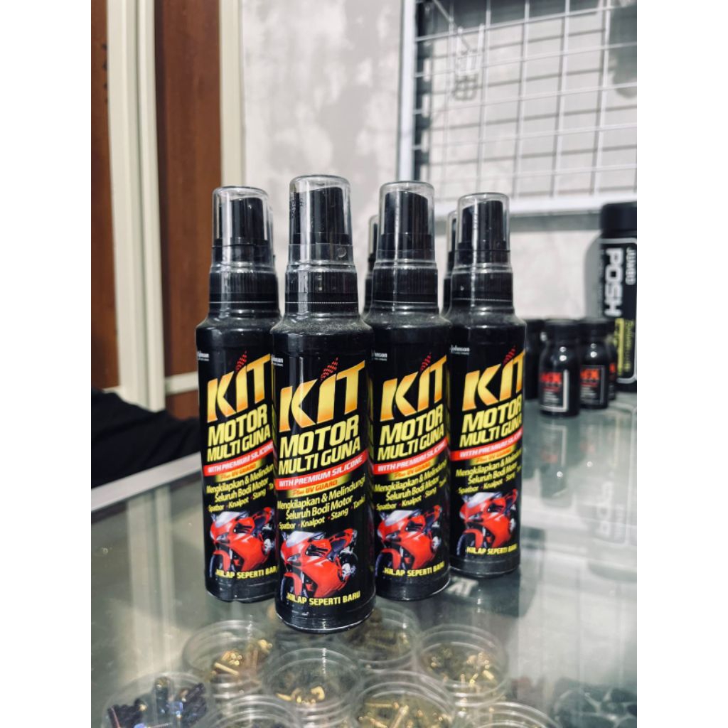 KIT MOTOR MULTIGUNA PENGKILAP POLES CAIR SPAY PUMP 100ml