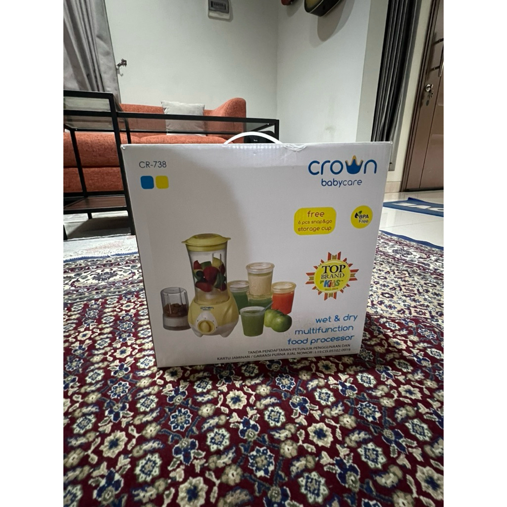 Crown Baby Care Wet & Dry Food Processor