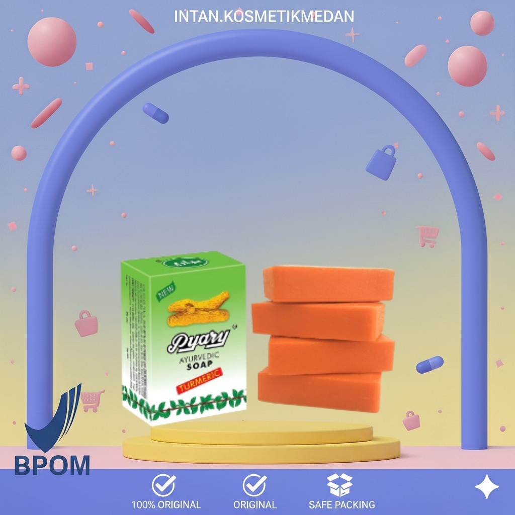 PYARY SABUN ARAB | SABUN ARAB PYARY TURMERIC ORIGINAL 100% BPOM