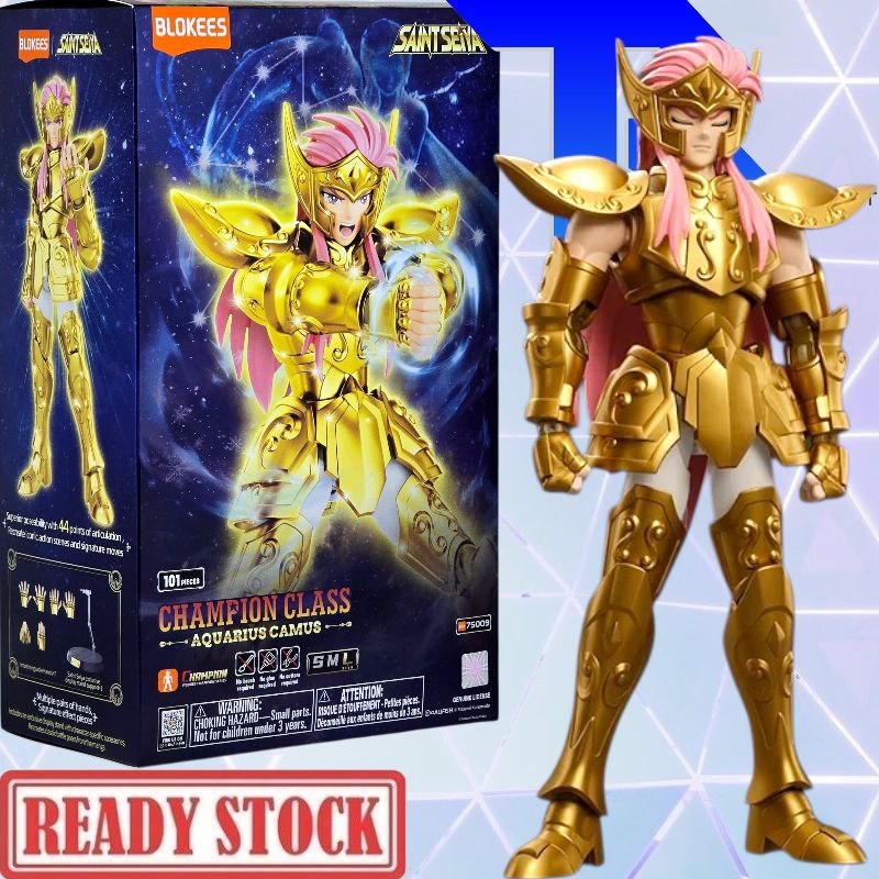 BLOKEES Saint Seiya Aquarius Camus 08 Champion Class Buluke Plamo 75009