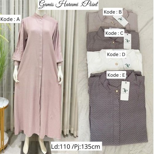 GAMIS 3POINT HARUMI NEW MODEL ORI