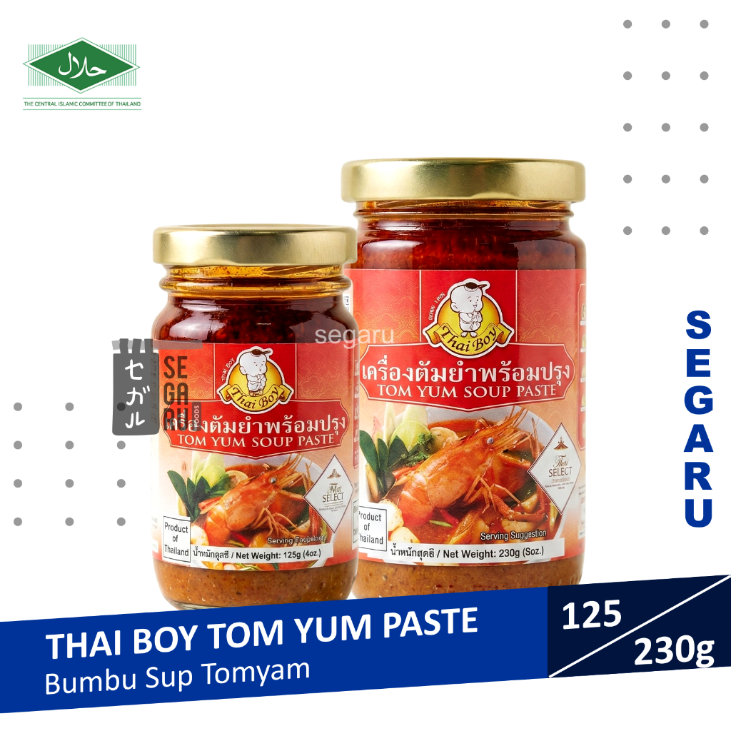THAI BOY Bumbu Tom Yum Paste Tomyam Halal