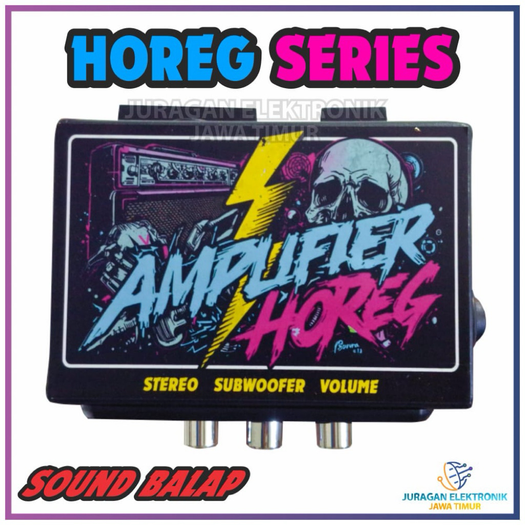 (HOREG SERIES) POWER AMPLIFIER CLASS D 2.1 ORIGINAL TPA3116D2 + BLUETOOTH 2x50W 1x100W SUBWOOFER MIN