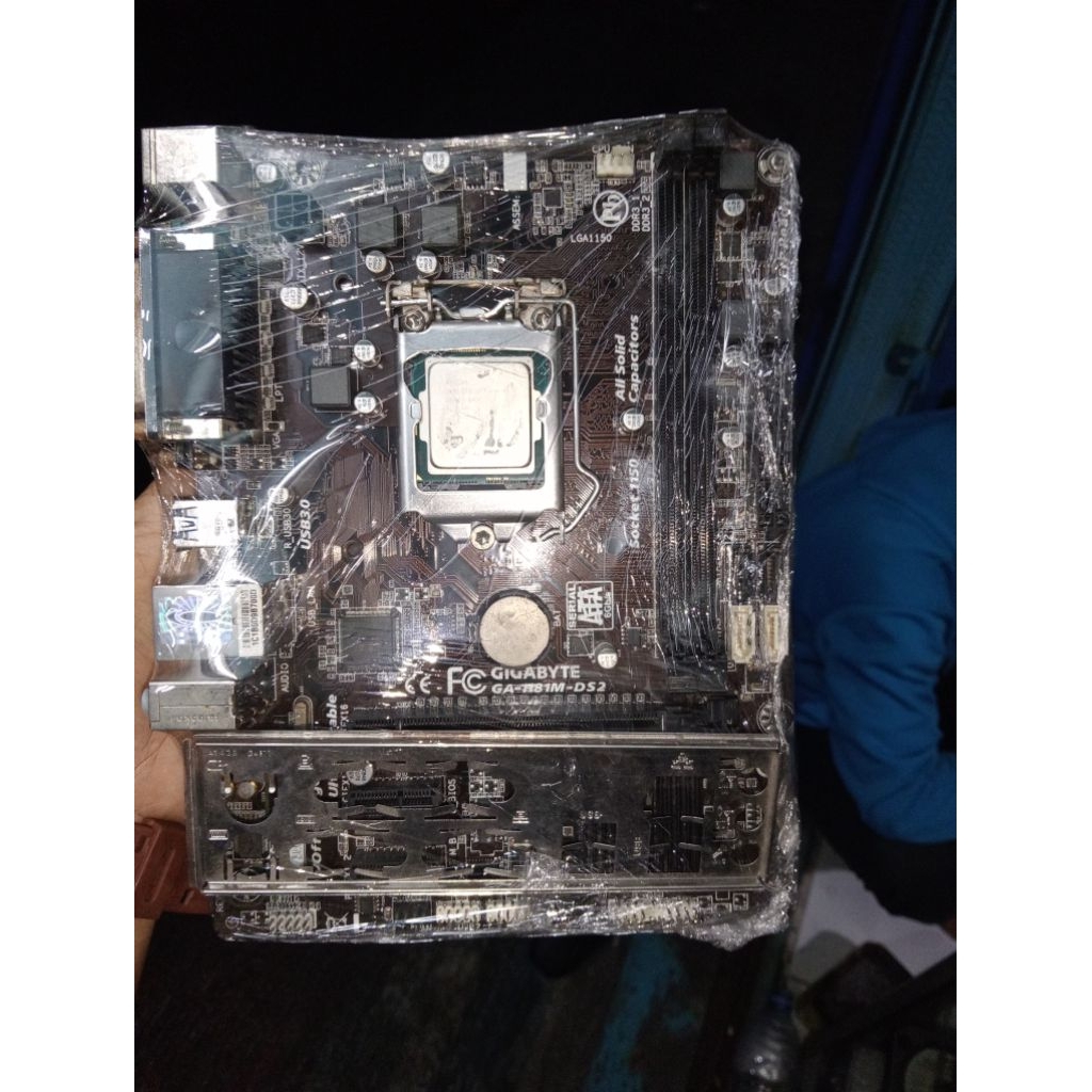 Mobo +Prosesor H81-LGA 1150