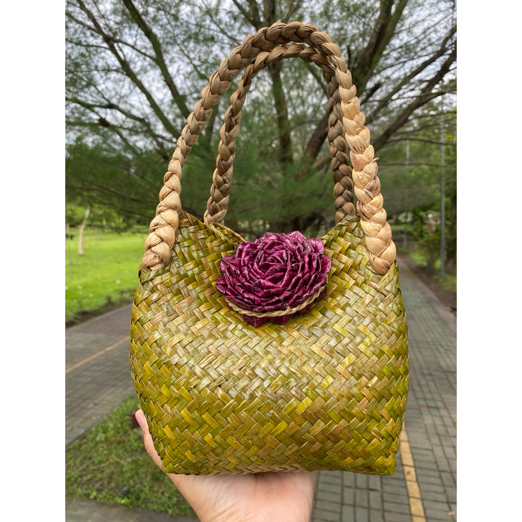 TAS PURUN ANYAMAN KHAS KALIMANTAN SELATAN 0013