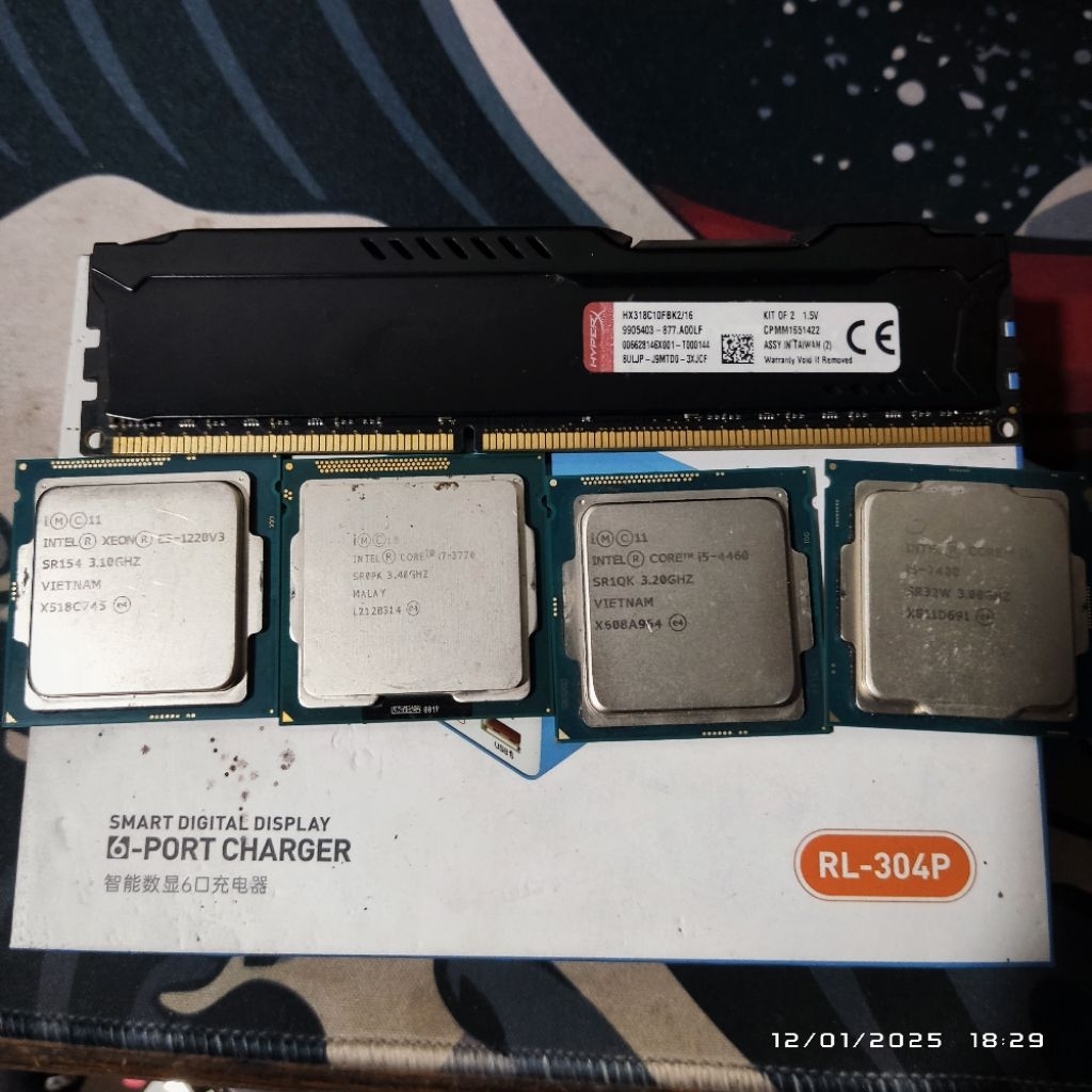 Processor intel bekas/second normal