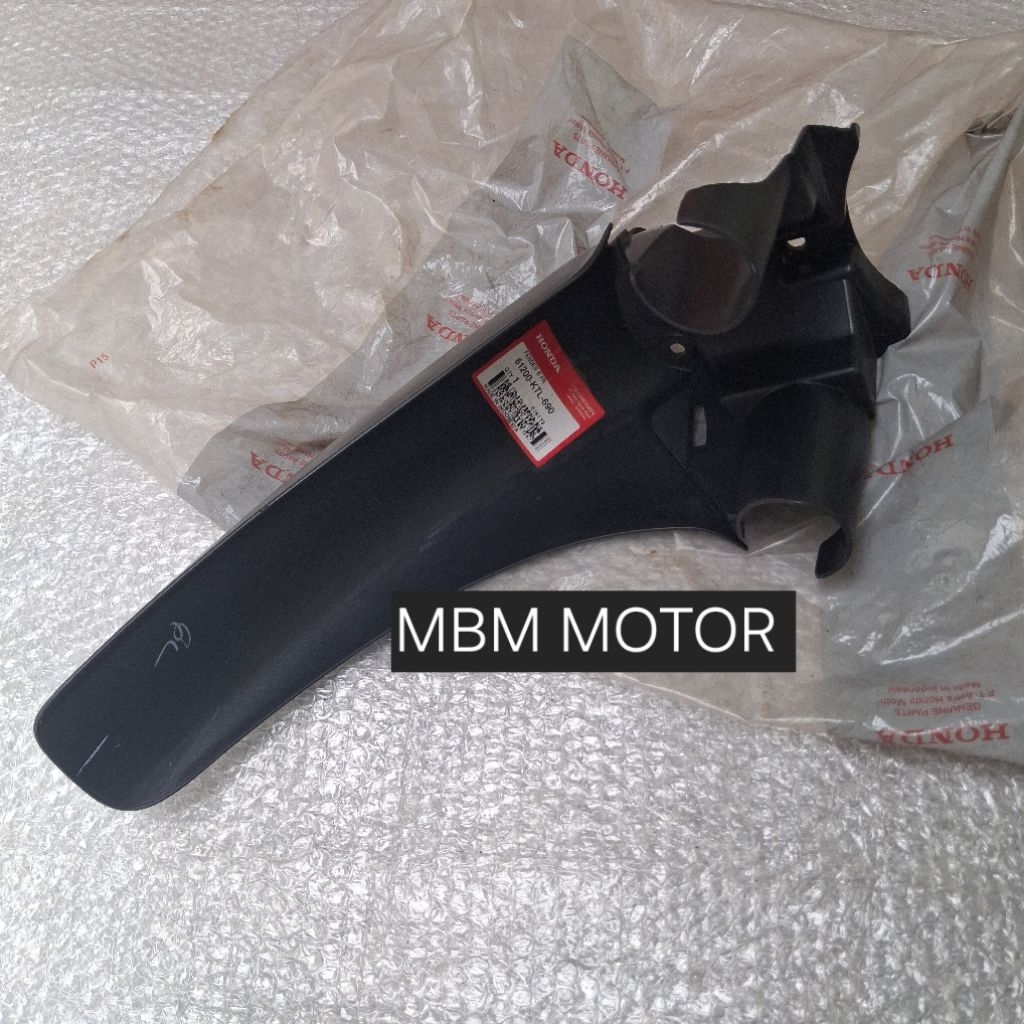 SPAKBOR SLEBOR DEPAN BAGIAN BELAKANG SUPRA FIT NEW X125 X 125 BATMAN REVO 100 ORI AHM 61200-KTL-690 