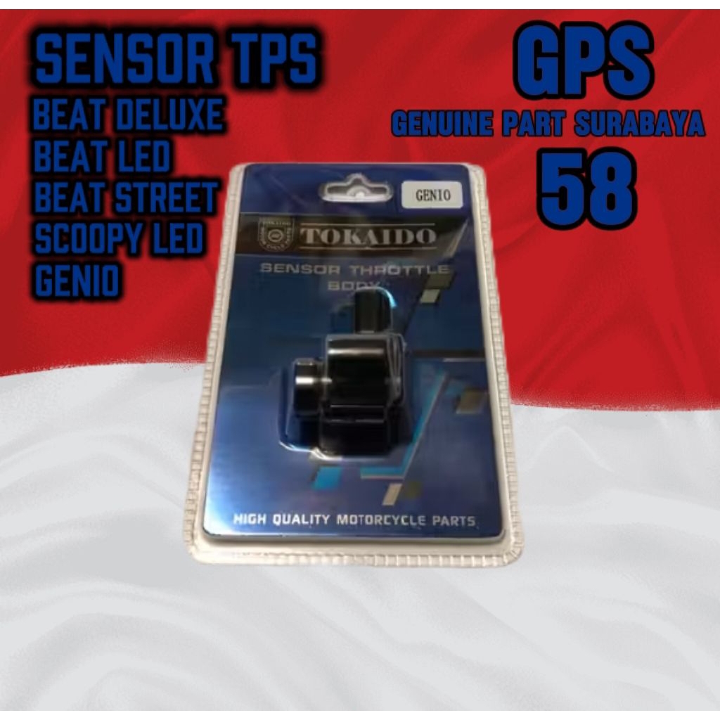 Sensor Tps Beat Deluxe, Beat Led, Beat Street, Scoopy Led, Genio Original Tokaido