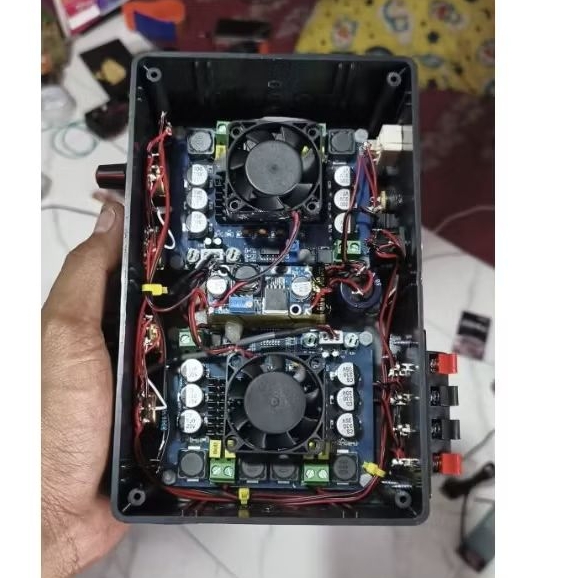 POWER CLASS D SEMI BUILD UP 120W X 4 CHANNEL