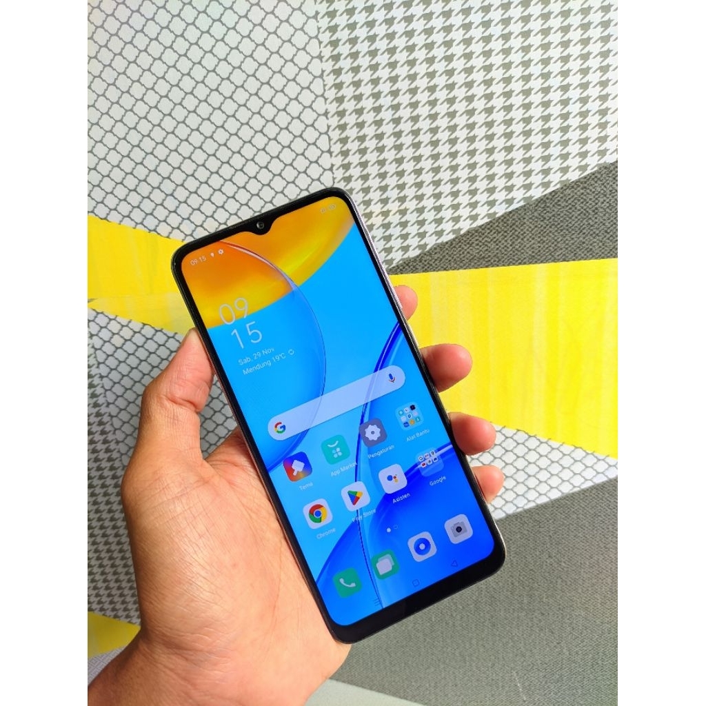 OPPO A15 RAM 4GB/64GB SECOND RESMI BERGARANSI DAN BISA RETUR YA