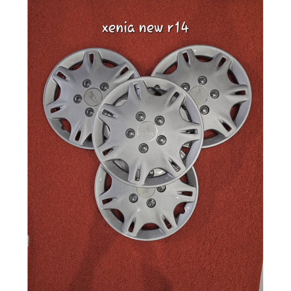 Wheeldop Wildop Daihatsu Xenia New R14 Original Tutup Velg T120SS Futura Grandmax L300 New Carry Hia