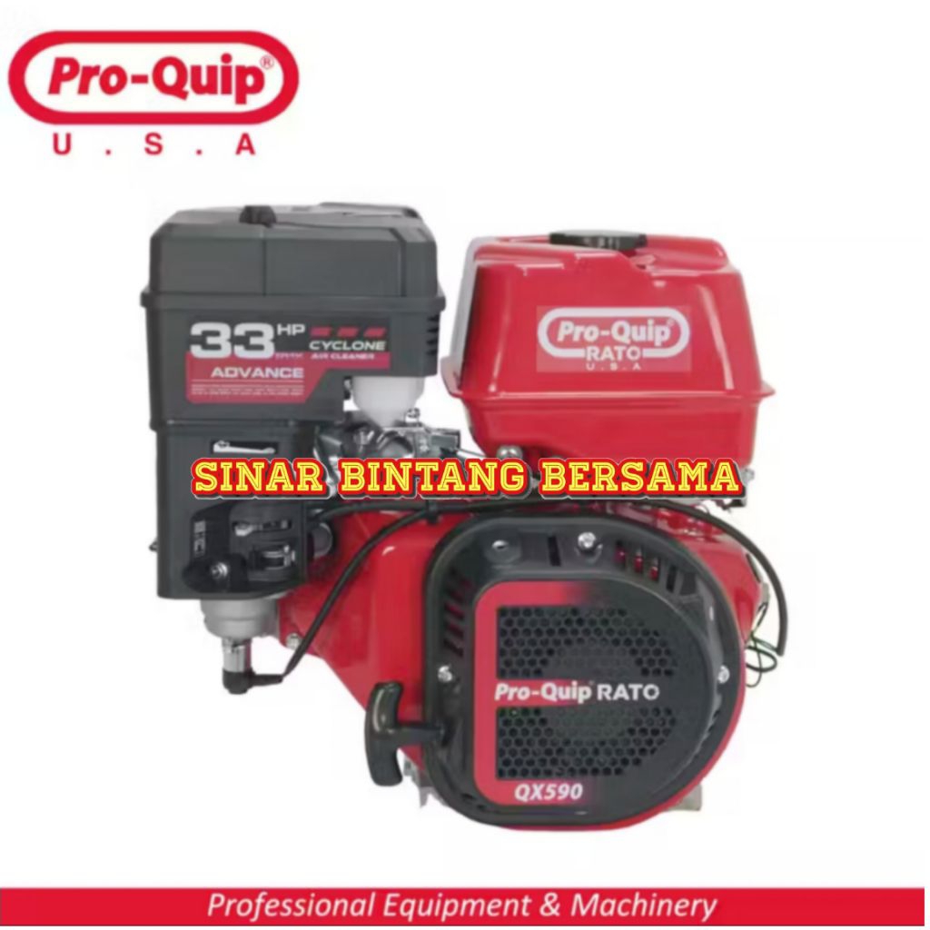 MESIN PENGGERAK PRO QUIP 33 HP QX-590, 20 HP QX-440 , 12 HP QX-270 KUALITAS TERBAIK