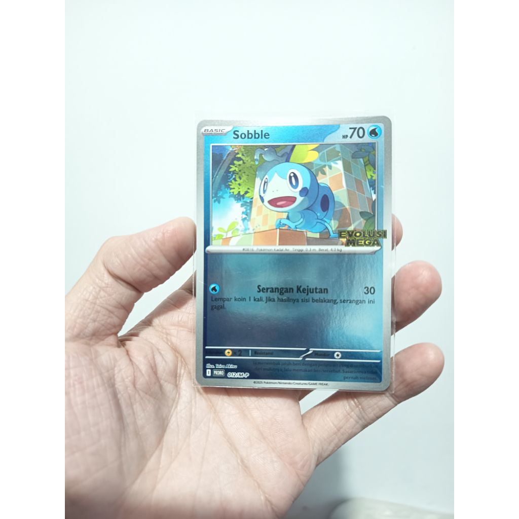 Pokemon TCG Indonesia Promo evolusi mega (sobble)