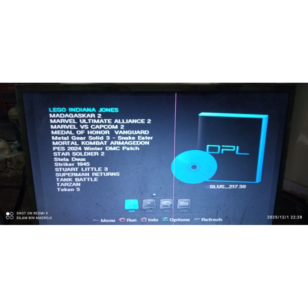 hardisk eksternal ps2 matrix