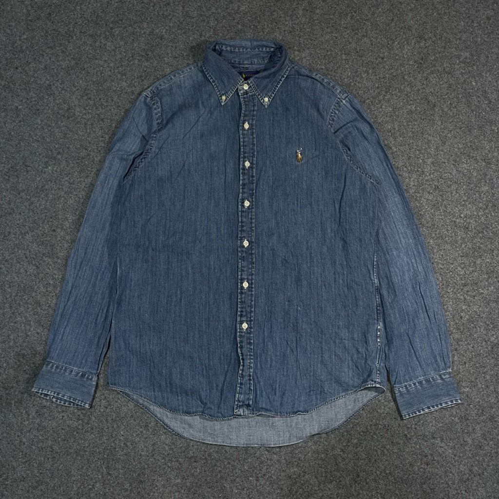 Kemeja denim Polo Ralph Lauren second