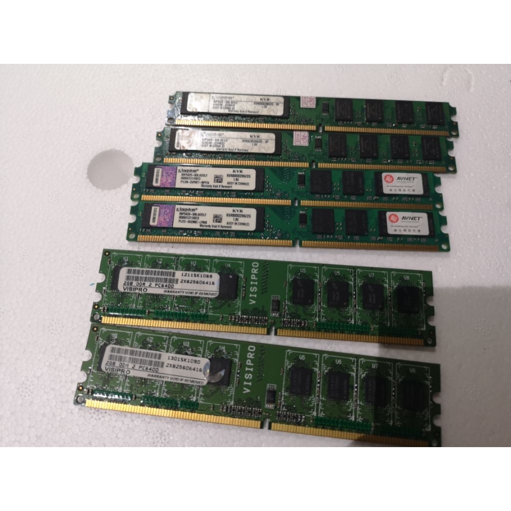 ram ddr2 kingston visipro 2gb