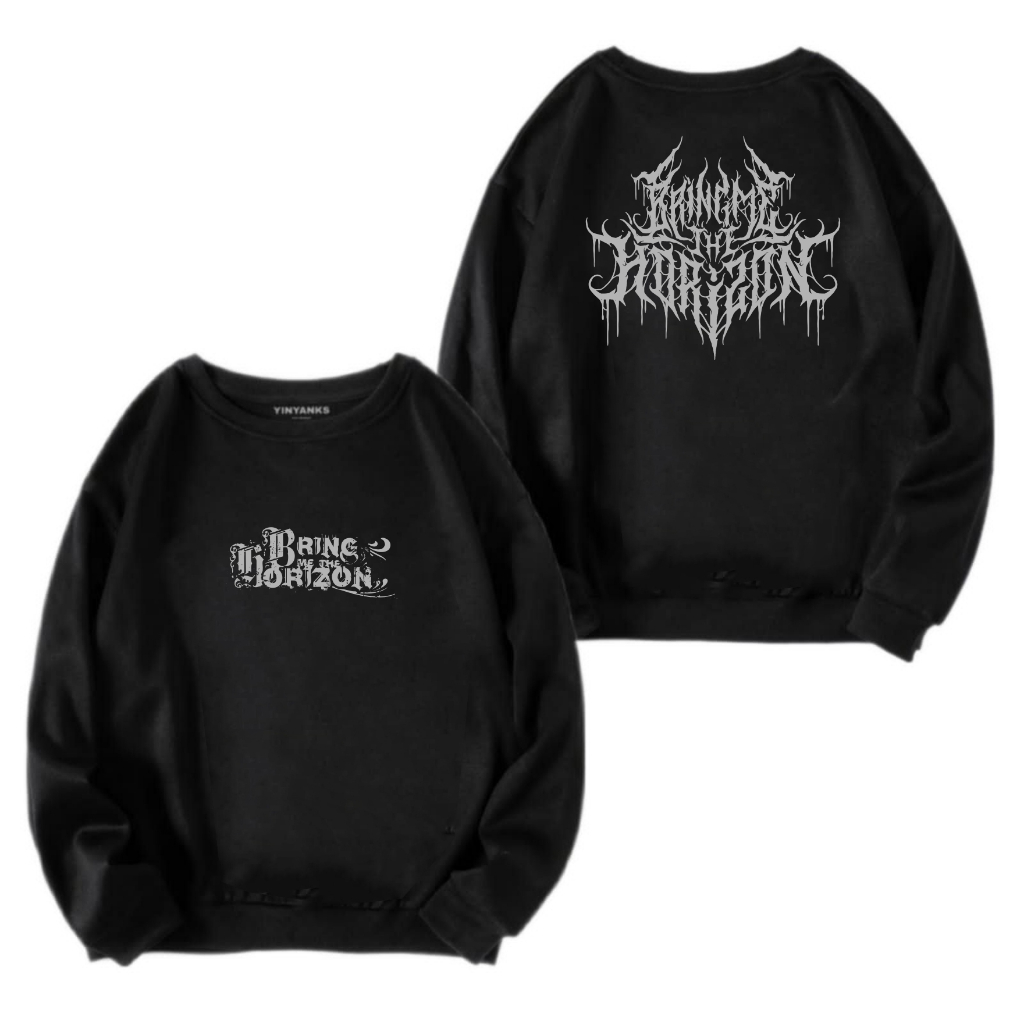 The Getooxs - Crewneck Bmth Underground Unisex Hitam