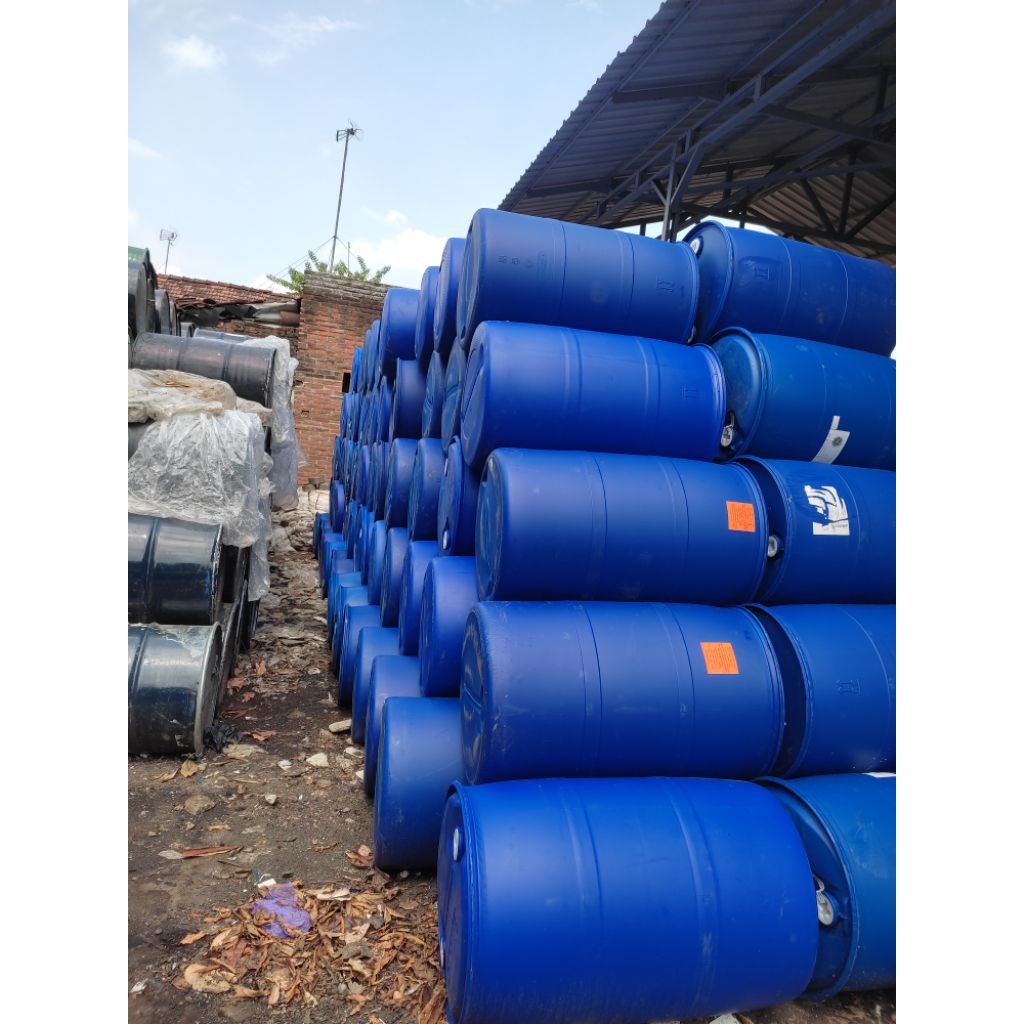 Drum Atom 200 Liter Drum Biru Tandon Air Drum Poligen Co