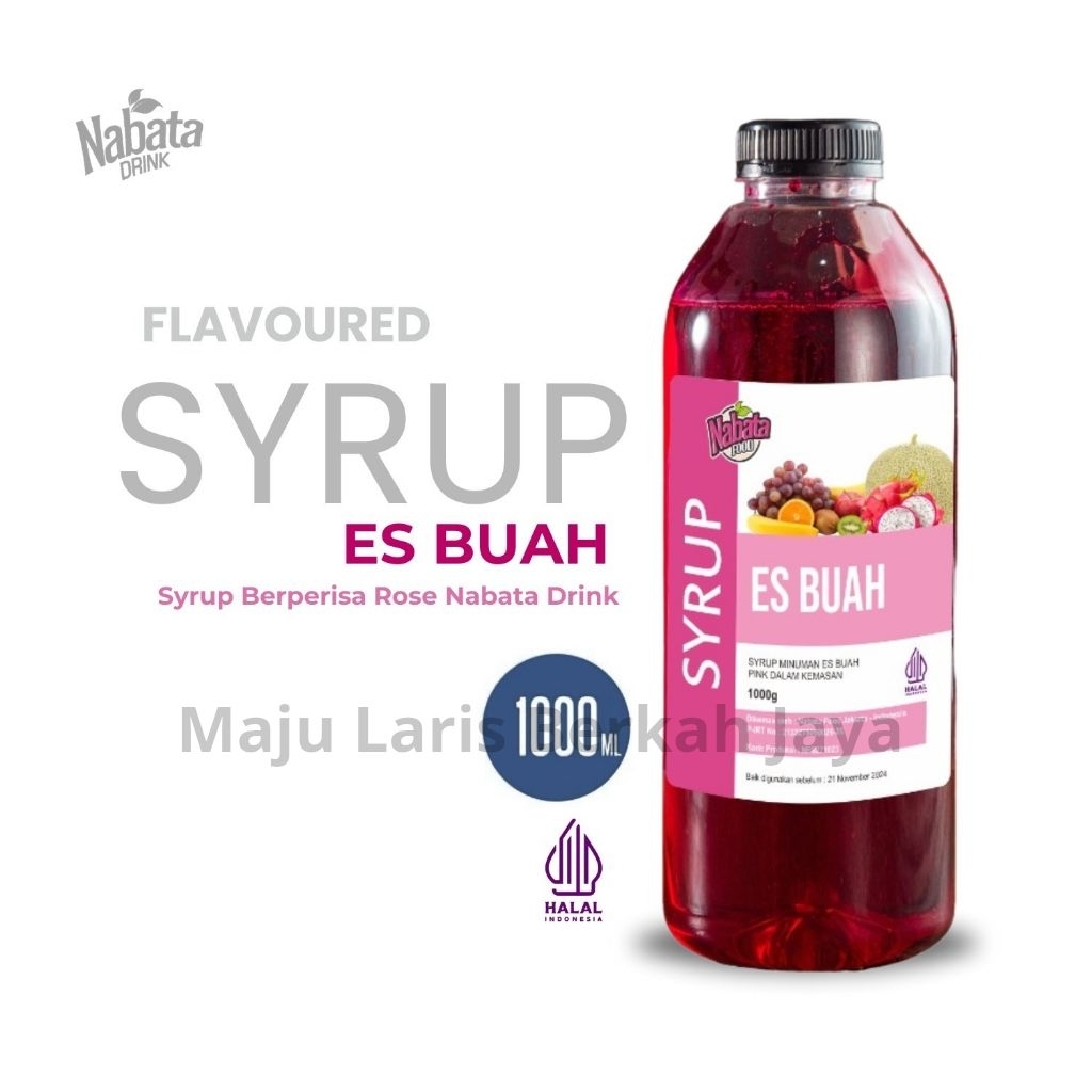 Sirup es buah kekinian 1liter | syrup es buah premium 1000ml