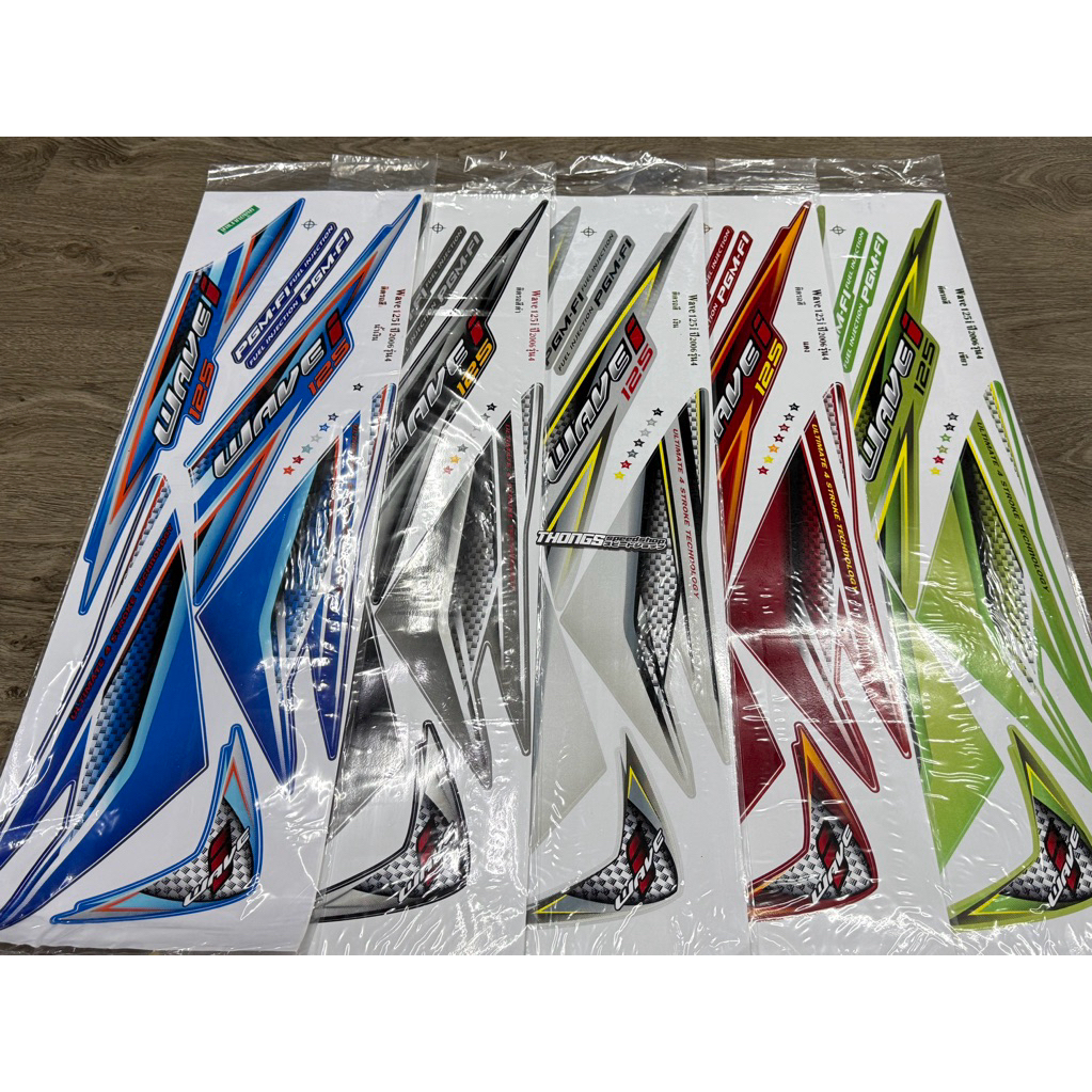 Striping Wave 125i 2006 Kodak Thailand