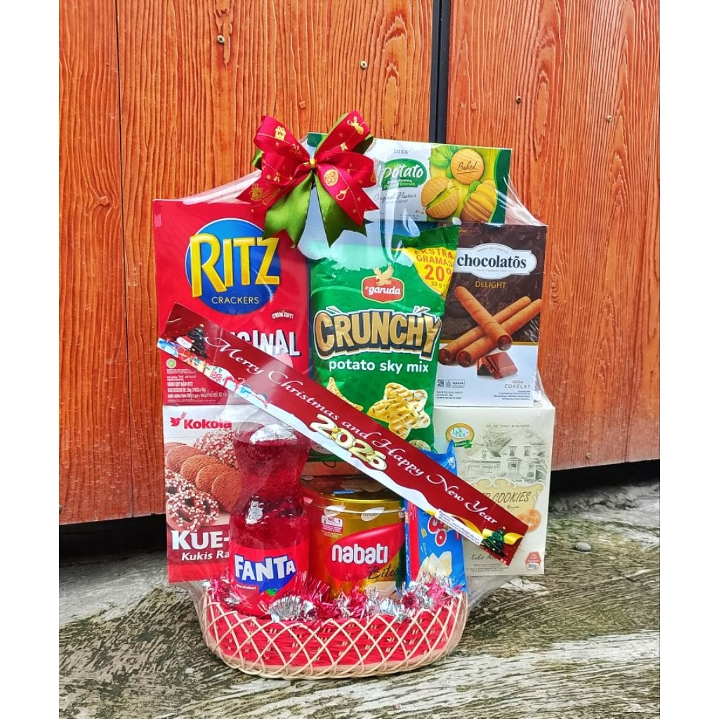 PARCEL NATAL TAHUN BARU/CHRISTMAS HAMPERS BALI/ PARCEL SNACK NATAL