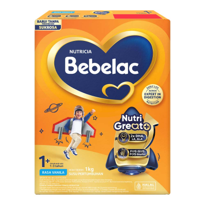 Bebelac 3 / Bebelac 1+ Vanila Madu 1000gr / Susu Pertumbuhan Anak Bebelac 1+ 1kg 1-3 tahun