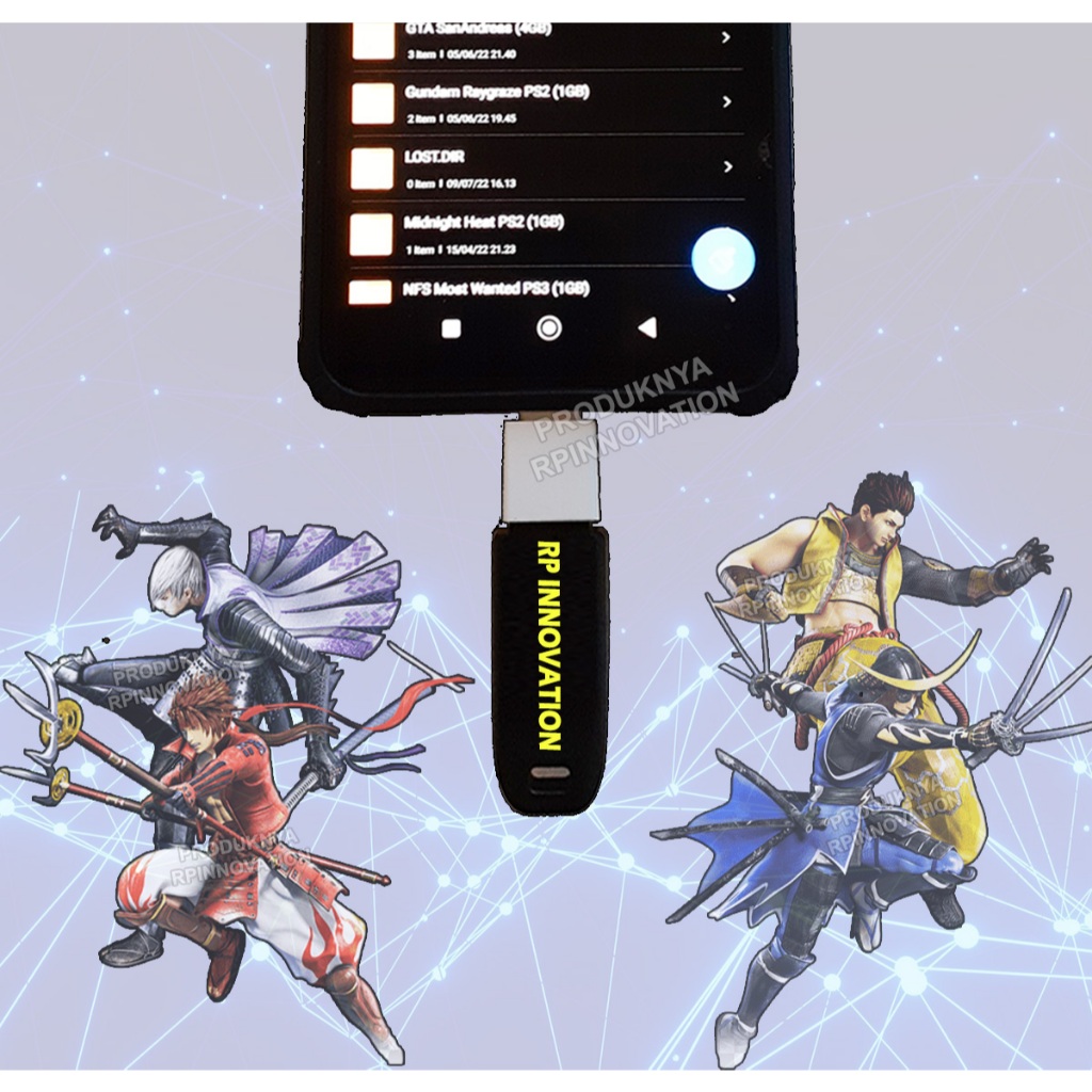 Micro SD / Flashdisk OTG untuk HP Android game Full Tanpa Internet