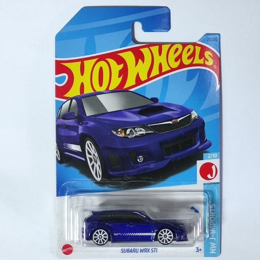 HOT WHEELS SUBARU WRX STI ( BIRU | HITAM ) | M01