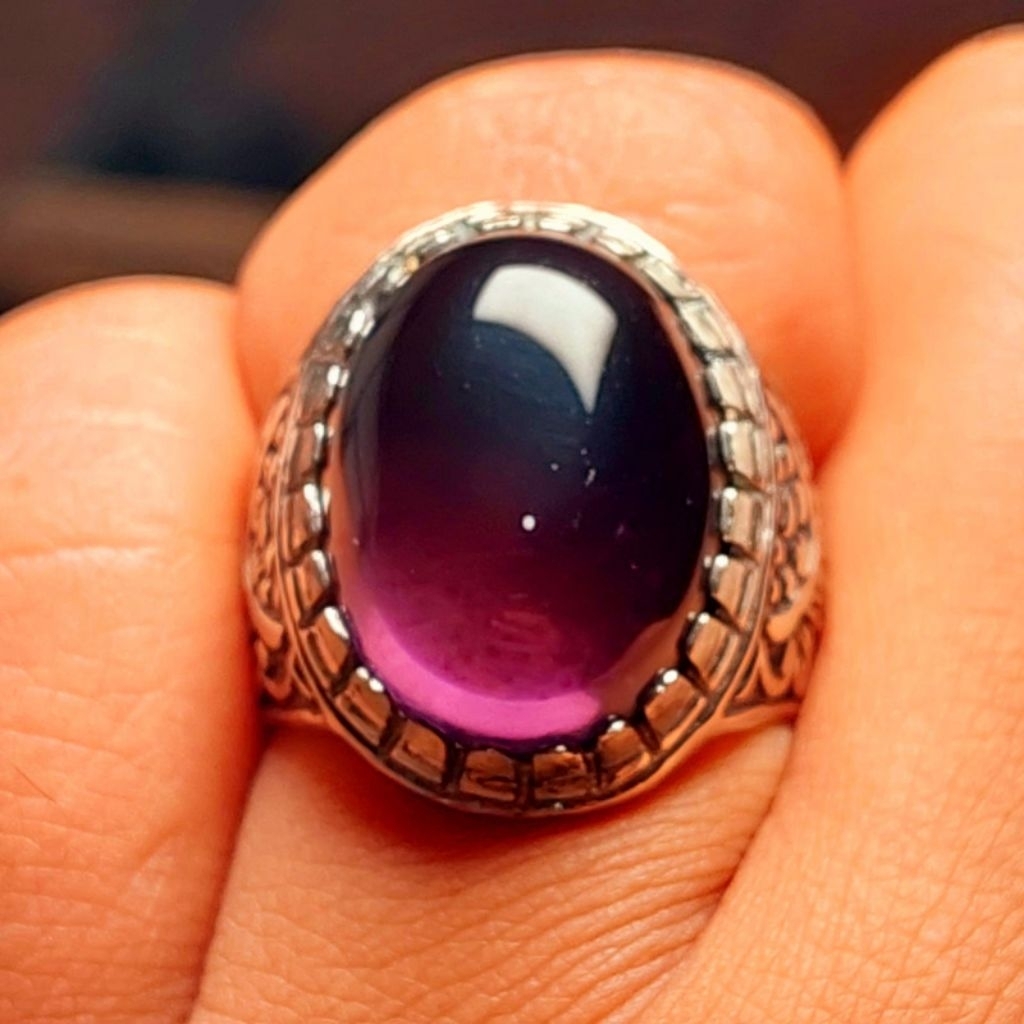 CINCIN BATU KECUBUNG WULUNG 20MM AD CLEAN BERSIH TANPA SERAT