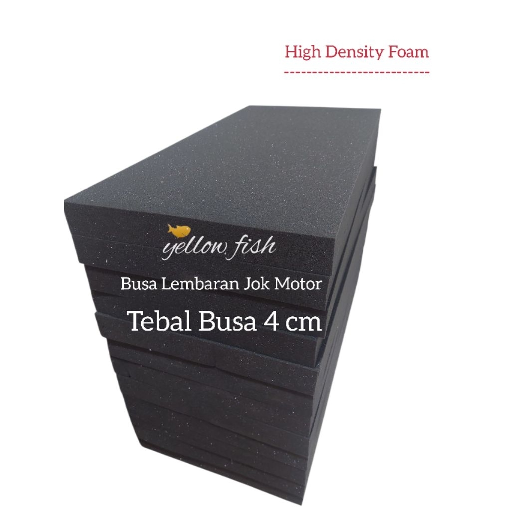 Busa RHL Lembaran Jok Motor Spon Padat Tambahan Busa Jok 75 x 25 cm