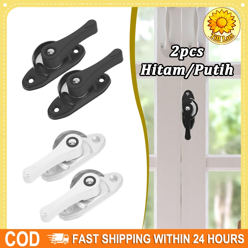 Kunci Jendela Geser Hampton HP - WELDOM Grendel Kuping Aksesoris Pintu Aluminium