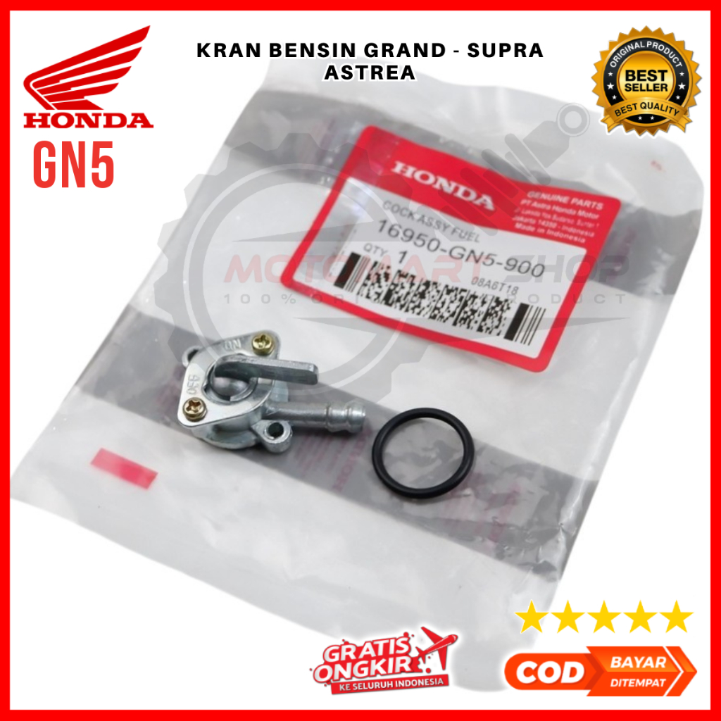 Kran Bensin Grand Ori / Kran Bensin Motor Supra / Kran Bensin Astrea - 16950-GN5-900