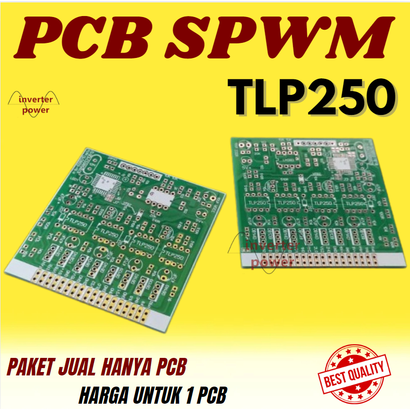 pcb spwm egs002 eg8010 tlp250 pcb saja 1 buah