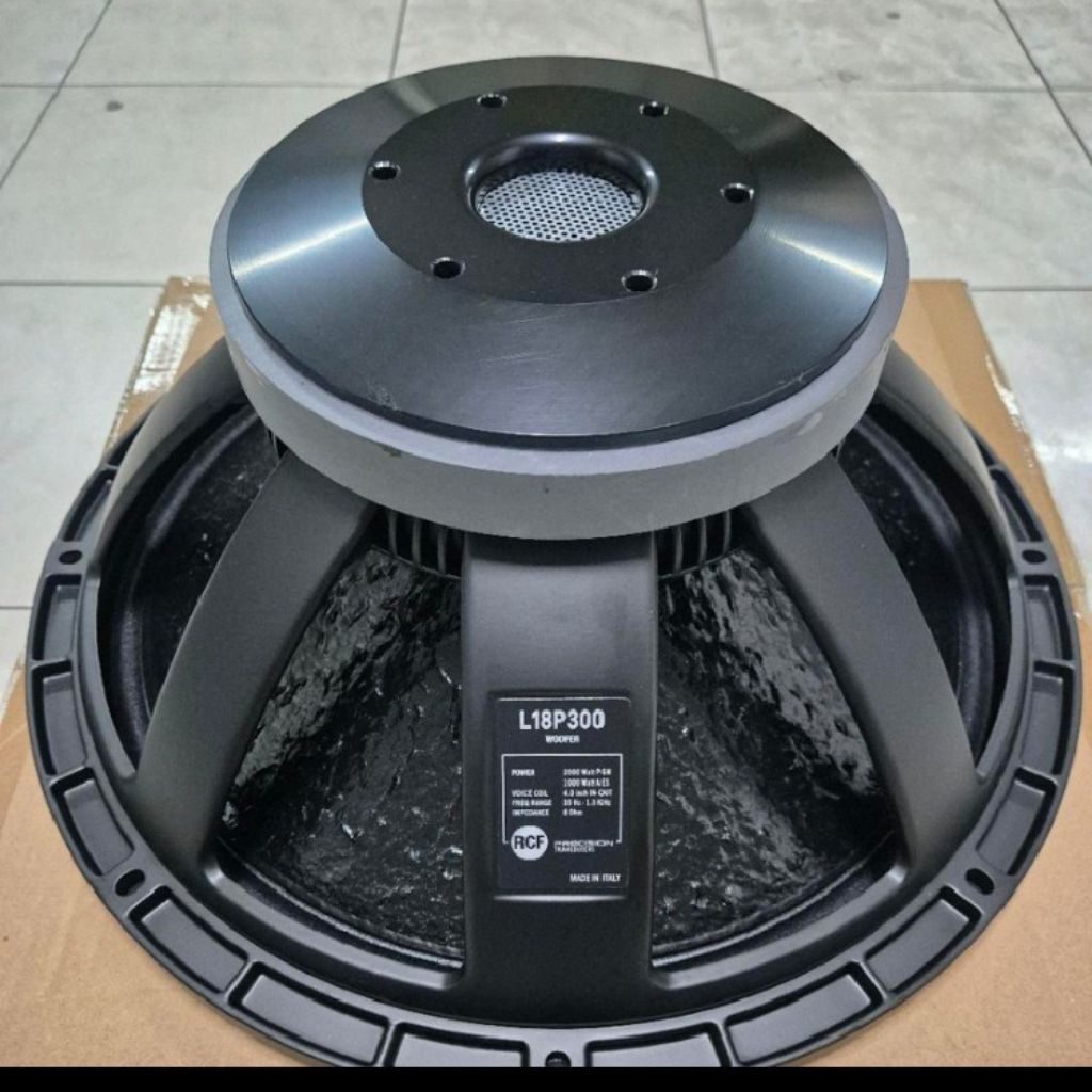 Speaker komponen RCF L18P300 18inch semi original | MELODY CLASSIC