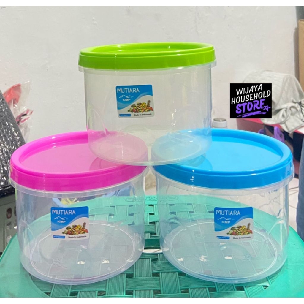 Toples Plastik / Toples Ulir / Toples Plastik 1 Kg / Toples KMP 1 Kg