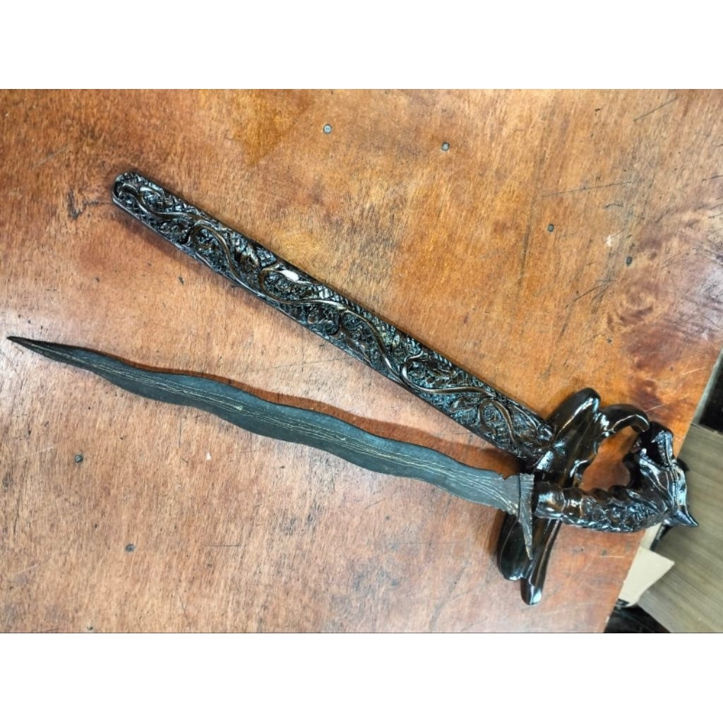 koleksi keris unik/keris ukiran naga/keris jepara naga