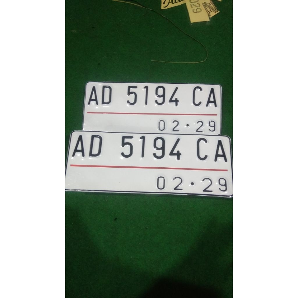 Plat Nomer Lipat Baut Tanam_Plat nomer lipat