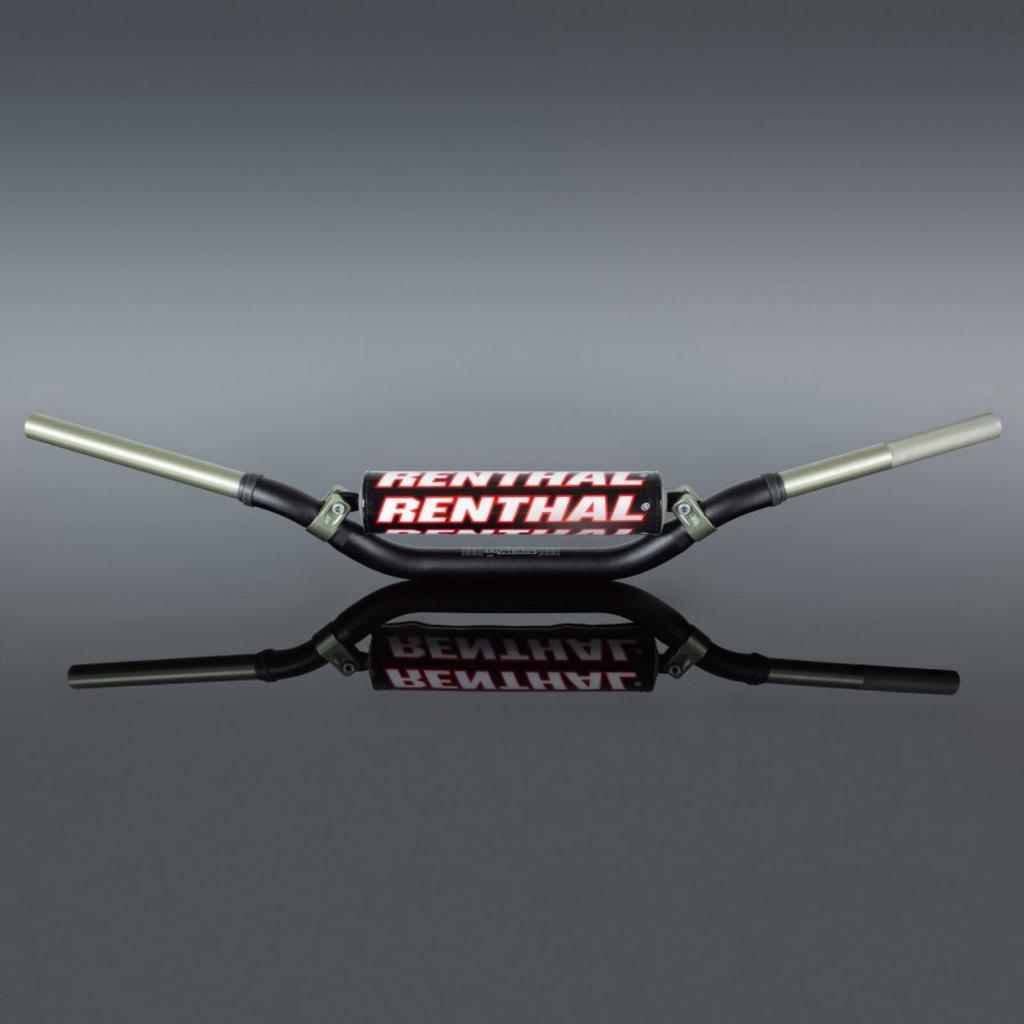 HANDLEBAR/STANG RENTHAL TWINWALL, RC CR/KX, BLACK