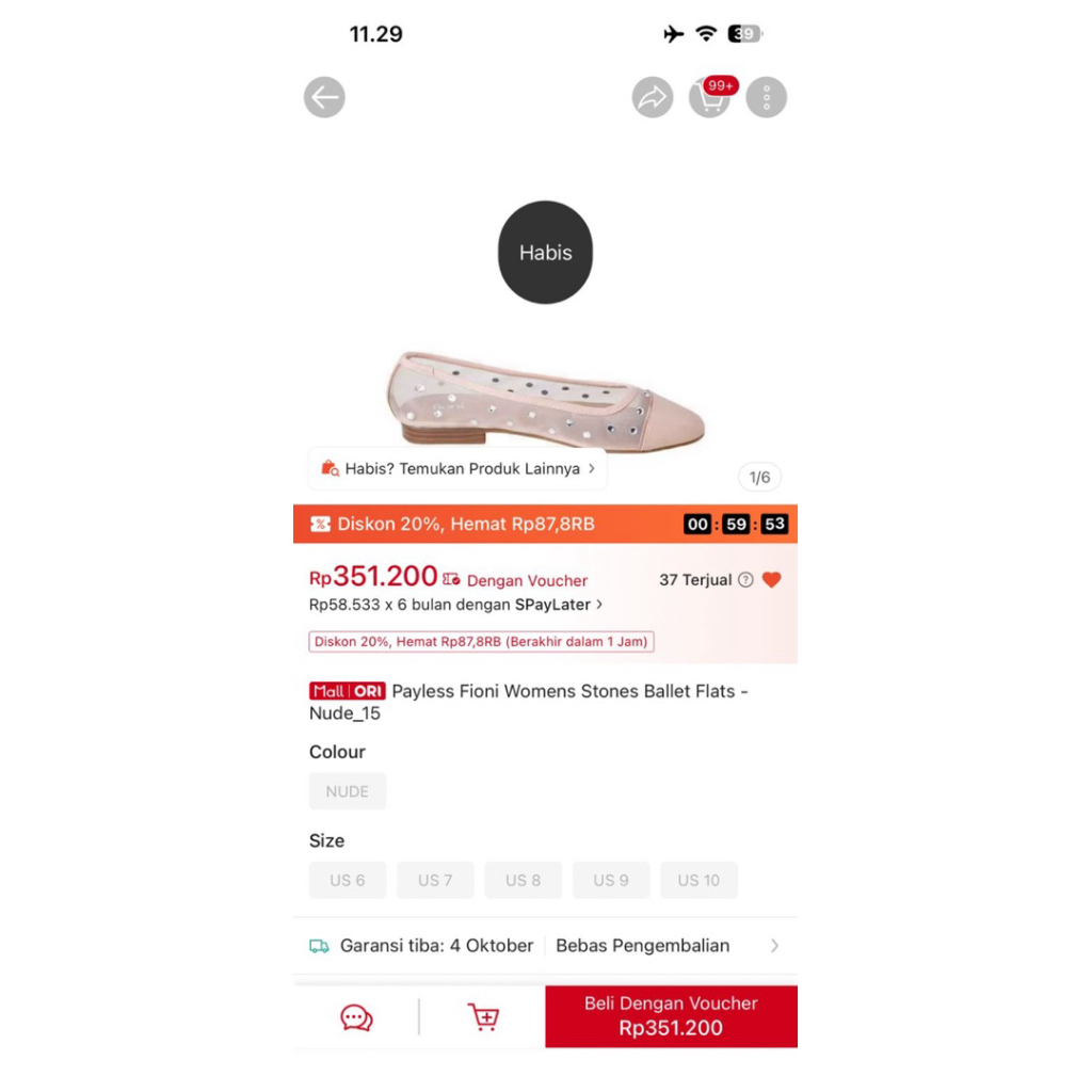 preloved fioni payless