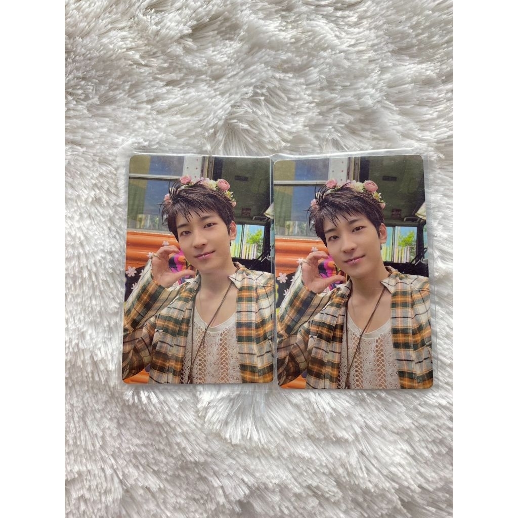 (READY STOCK) SEVENTEEN JEON WONWOO HEAVEN PC PHOTOCARD FLOWER CROWN