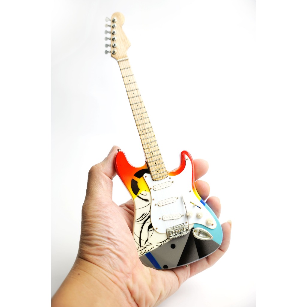 Eric Clapton Ed Sheeran Crash Mini Gitar Miniature Guitar 1:6 Decor Musik Cake Topper