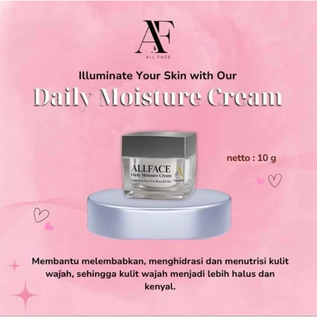 Allface Daily Moisture Cream By Adelia Regina Untuk Semua Masalah Kulit