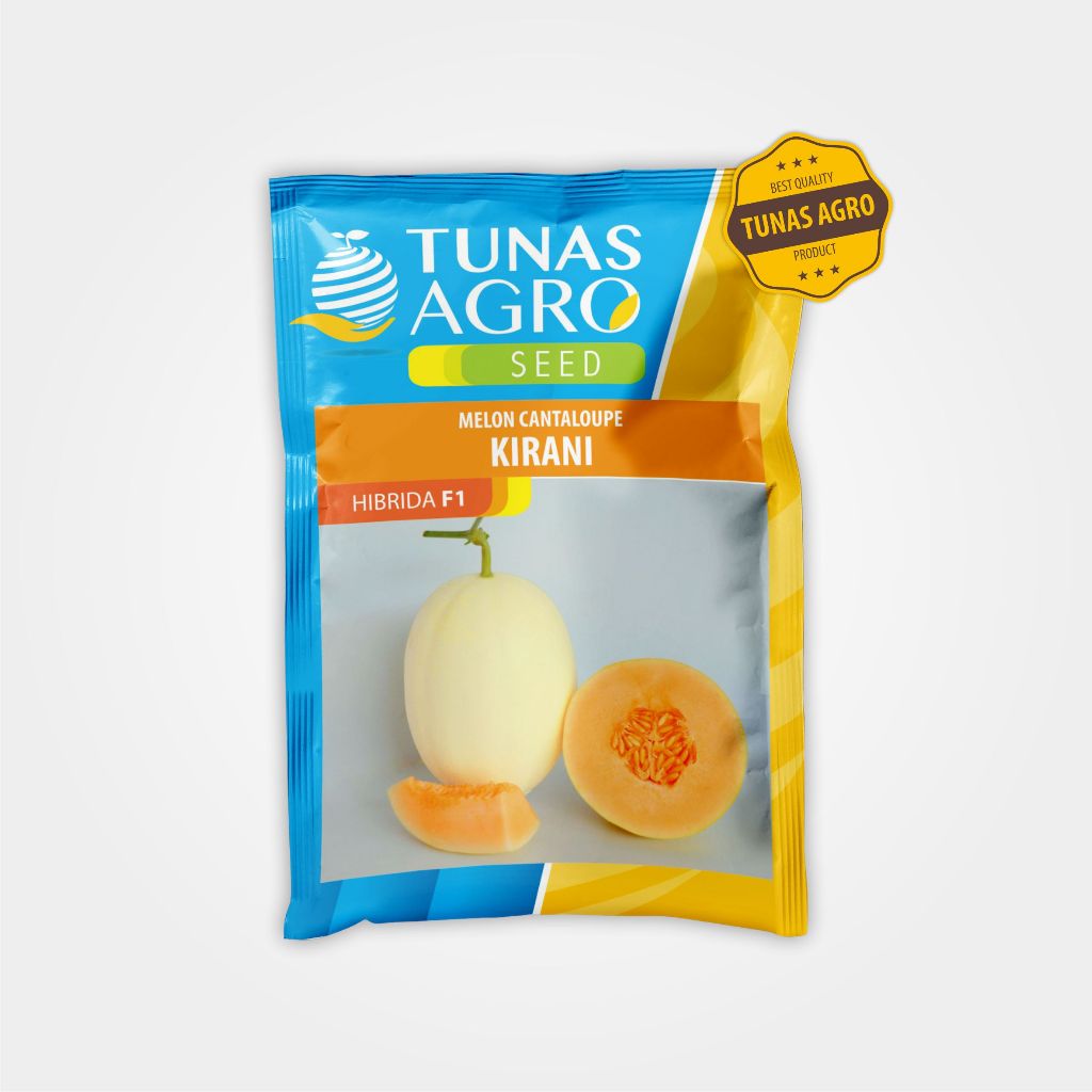 BENIH MELON CANTALOUPE KIRANI F1 EKSKLUSIF TUNAS AGRO ISI 10 Gram