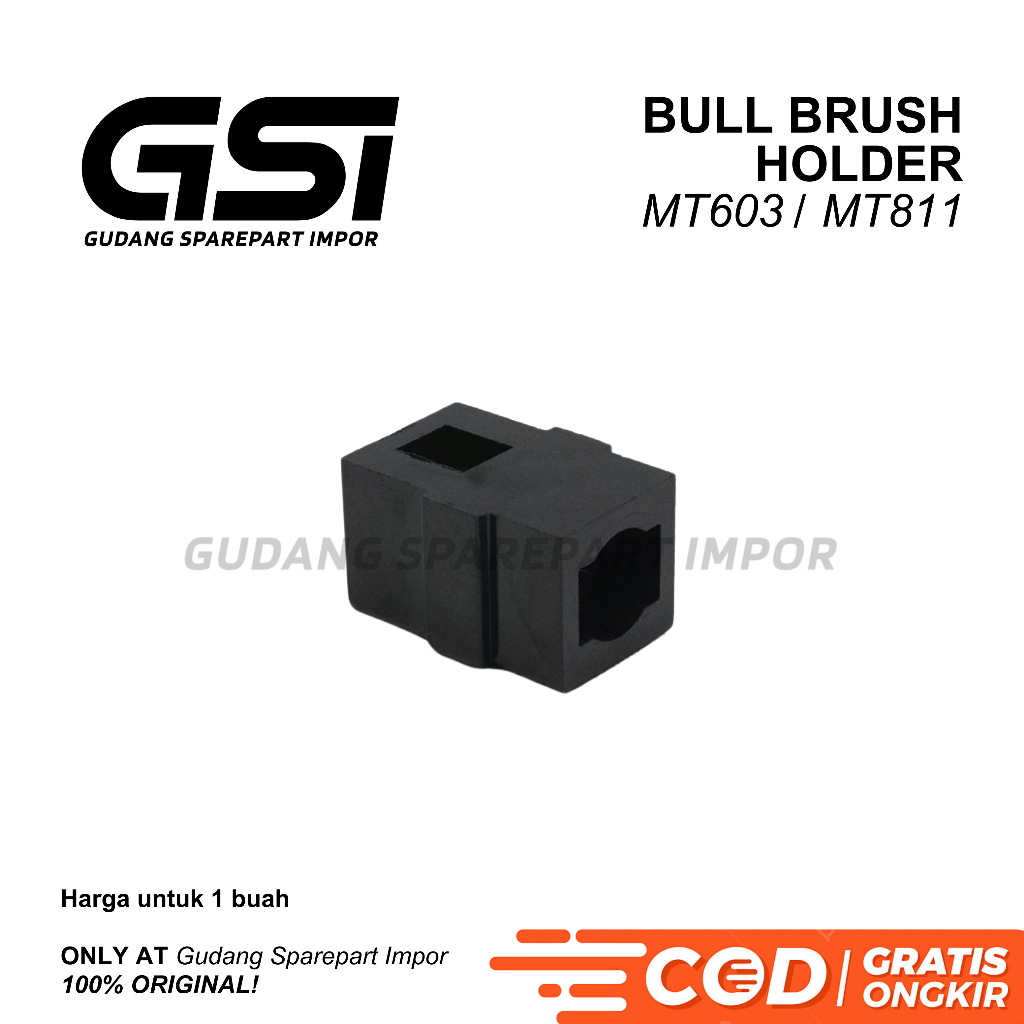 BULL Brush Holder Bor Maktec MT60 / MT811 / HP1630 / MT80B / 9035 Rumah Carbon Brush Spul Arang