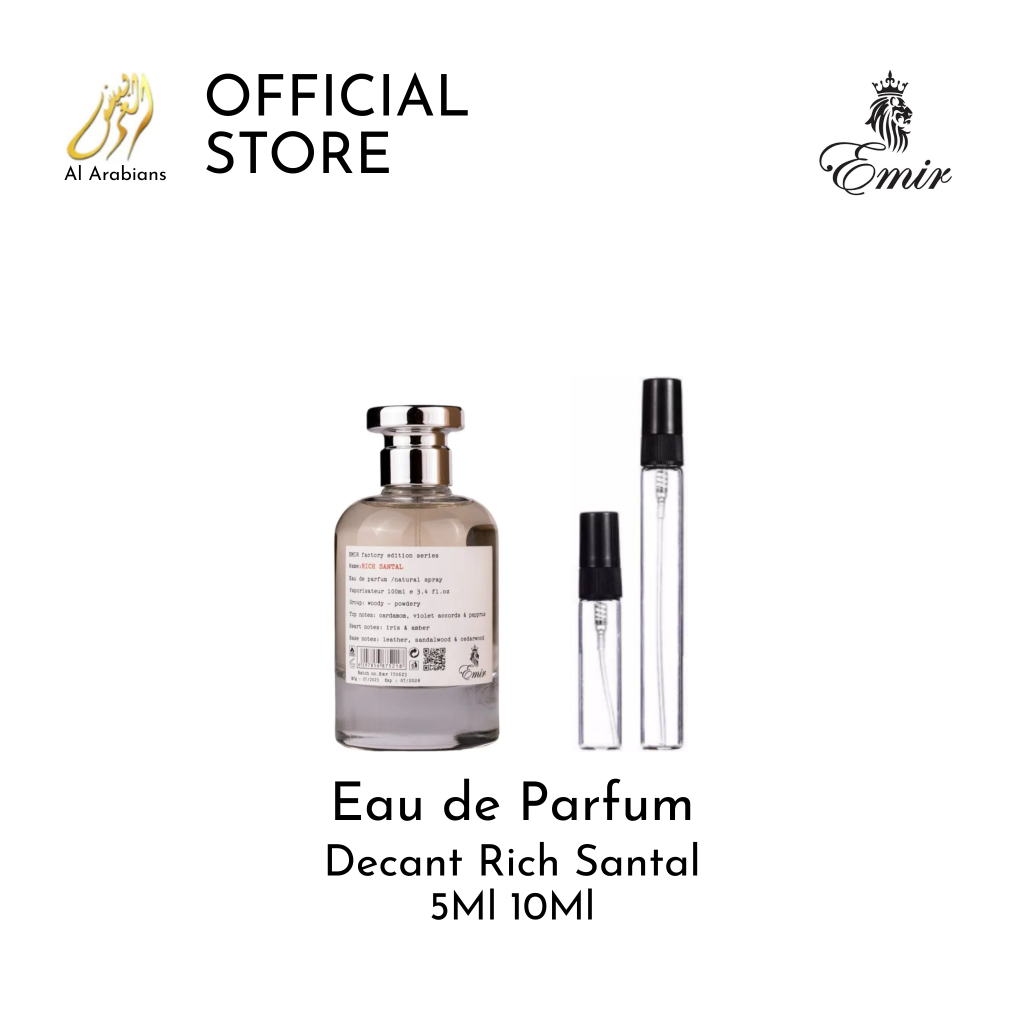 Decant Emir Rich Santal Factory Edition Eau De Parfum 5Ml 10Ml