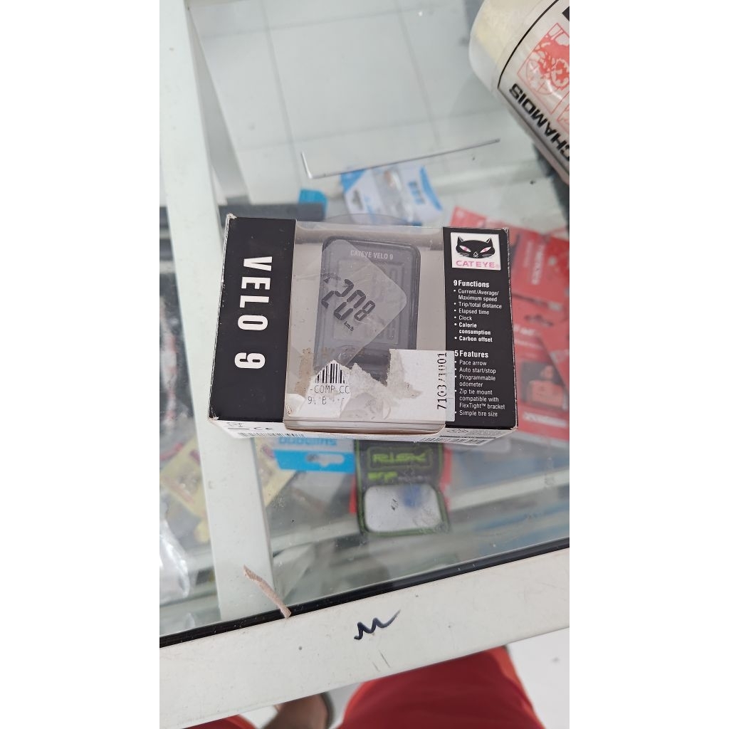 Speedometer Sepeda Cat Eye Velo 9