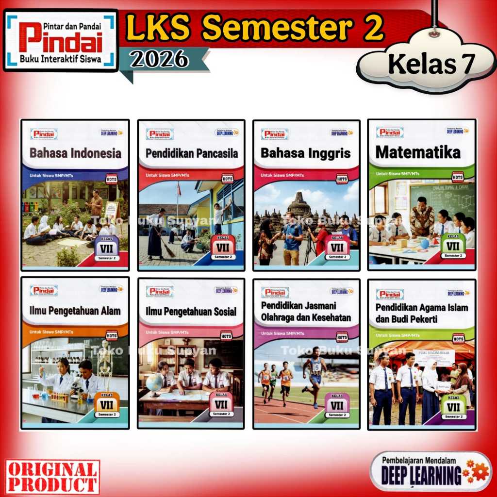 Buku Lks Pindai Kelas 7 Smp Semester 2 Kurikulum Merdeka Cv Arya Duta Terbaru 2026 Deep Learning