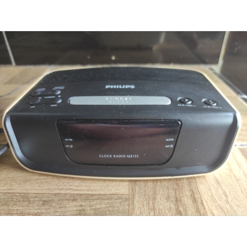 radio jam, alarm, PHILLIPS AJ 3123/12